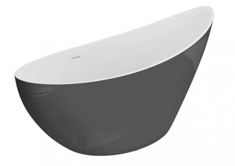 Voľne stojaca akrylátová vaňa DREAMLINE ED93S 180x80cm