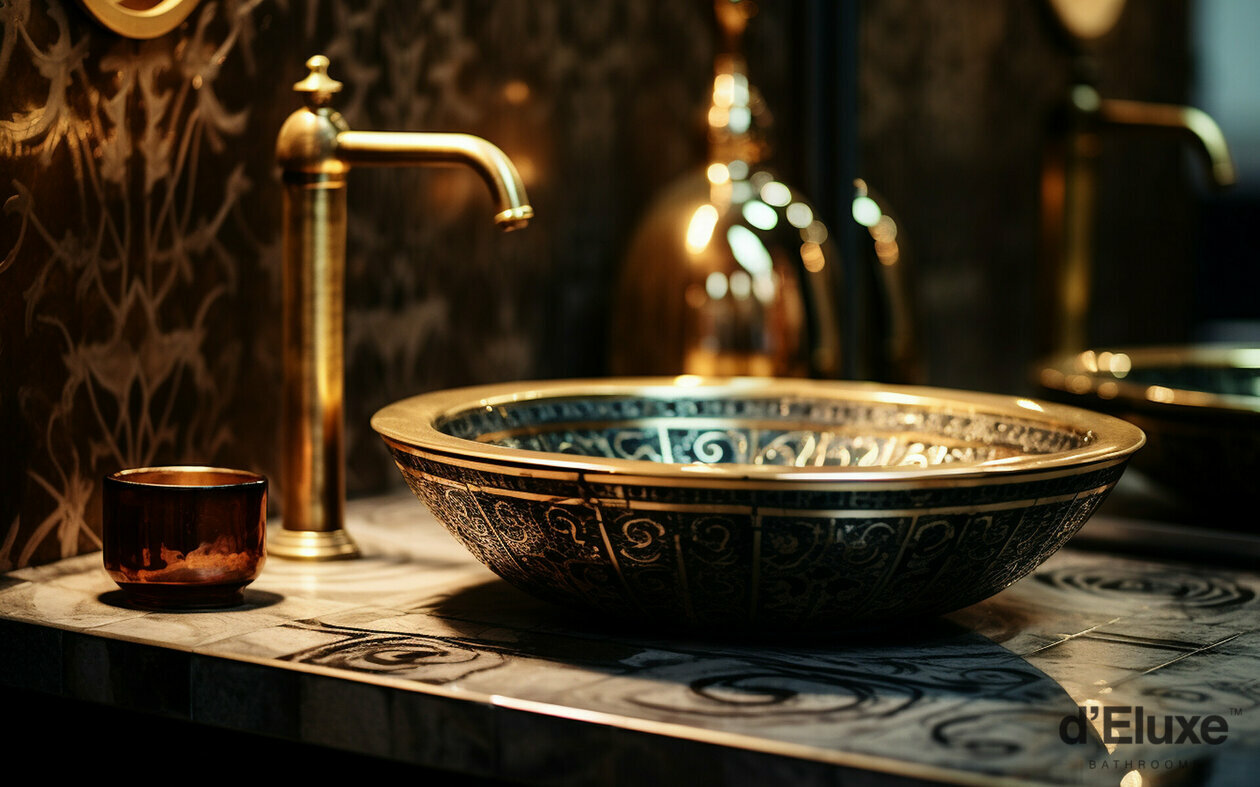 Kúpeľňa inšpirovaná Marokom
