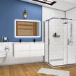 Kúpeľňová skrinka s dvojumývadlom EASY KS120W 120cm
