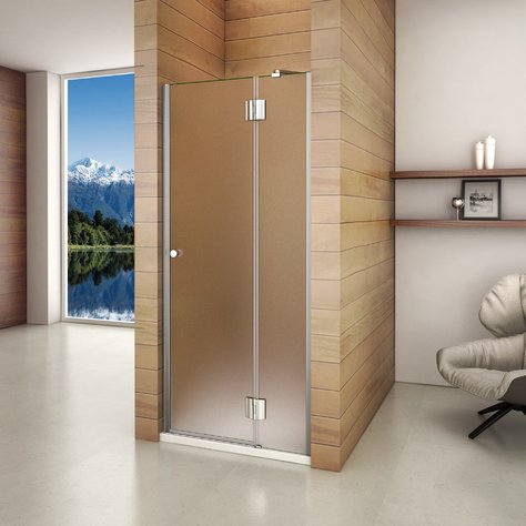 Sprchové dvere SINGLE H48G Pravá montáž 80-100x190cm