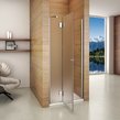Sprchové dvere SINGLE H52G Ľavá montáž 80-100x190cm