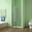 Sprchové dvere SINGLE R45S Ľavá montáž 90-120x195cm