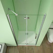 Sprchové dvere SINGLE R45S Ľavá montáž 90-120x195cm