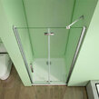 Sprchové dvere SINGLE R54V Pravá montáž 80-120x195cm