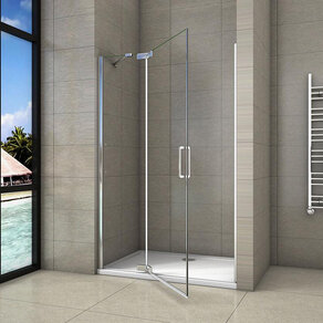 Sprchové dvere SINGLE S20L Ľavá montáž 80-120x200cm