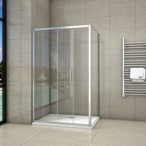 Sprchový kút SLIDING RS13 100-140x190cm + 80-90x190cm