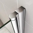 Vaňová zástena STRIPE ST1P Pravá montáž 80x140cm