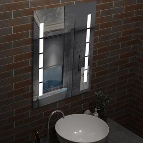 Zrkadlo s LED osvetlením SINGLE TOUCH OF86K 60x80cm